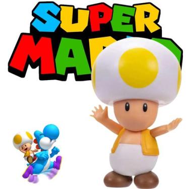 Imagem de Toad Super Mario Brinquedo Barato Com Garantia Entrega Rápida - Zonne