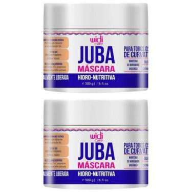 Imagem de Kit 2 Mascara Juba Hidro Nutritiva Widi Care Hidratação Nutrição Cabel