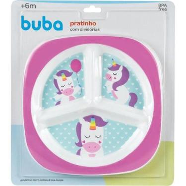 Imagem de Prato para Papinha Infantil com 3 divisórias - Pra Casa Decor