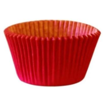 Imagem de Forma Mini Cupcake Vermelho Com 45 Plac