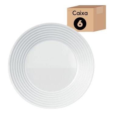 Imagem de Conjunto Pratos Fundos Duralex Opaline Saturno Nadir 6 Un - Nadir Figu