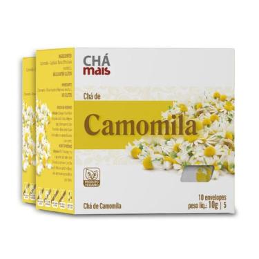 Imagem de Kit 2 Chá Camomila Clinic Mais 10 Sachês 10g