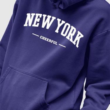 Imagem de Blusa Moletom Genuine Grit Masculina Estampada Algodão 30.1 New York, 