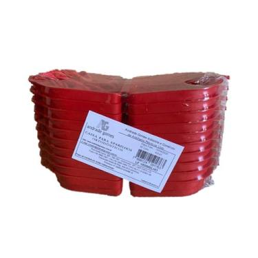 Imagem de 10 Unidades  Estojos Caixinha Para Protetor Bucal - AG, Vermelho