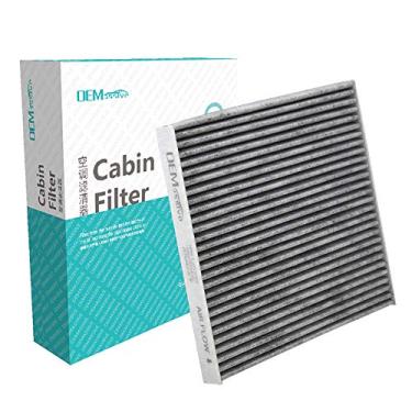 Imagem de OEMASSIVE Car Pollen Cabin Air Filter Includes Activated Carbon 68223044AA K68223044AA For Chrysler 200 Jeep Cherokee KL 2.4L 2013 2014 2015 2016 2017 2018 2019