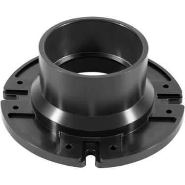 Imagem de YSD Vedação de vaso sanitário RV 385345892 Flange de piso de soquete preto de 7,6 cm - Substituição resistente para Dometic para banheiros de descarga por gravidade Sealand - Instalação fácil, solução