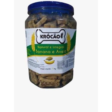 Imagem de Krocão Biscoito Banana e Aveia 1Kg