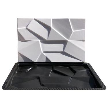 Imagem de Forma 3D Gesso e Cimento ABS - Cristal 50x31 - Xmoldes Formas 3D