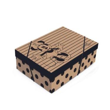 Imagem de Caixa para Presente com Tampa - Minnie Kraft - 01 unidade - Cromus - R