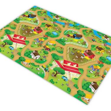 Imagem de Pista p/ Carrinho Hotwheels Cidade Fazenda Animais 1,8x1,2m - PlimShop