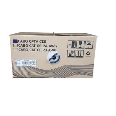 Imagem de Cabo De Rede Patch Cord Cat6 150 Metros 150m Cat6+ Blindado - CaboMix