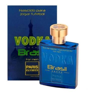 Imagem de Perfume Vodka Brasil Azul 100ml edt Paris Elysees, 100ml