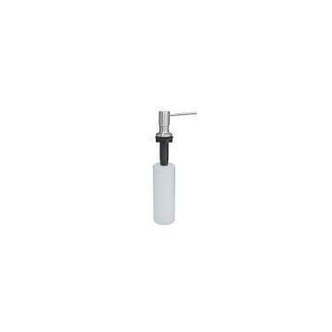 Imagem de Dispenser De Detergente Embutido Com Frasco Plástico Inox Escovado - F