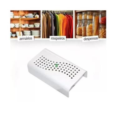 Imagem de Anti Mofo Eletrônico Guarda Roupa Armário 110v Branco Fungos Elétrico 