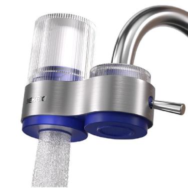 Imagem de Filtro Purificador de Água Torneira Cozinha Fácil Instalação 2 Modos C