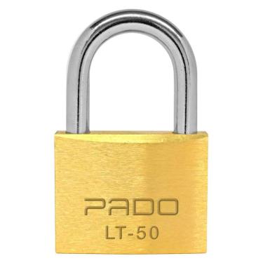 Imagem de Cadeado em Latão Maciço de 50 MM com Chave - Pado LT-50