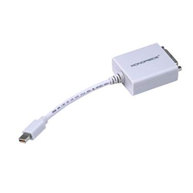Imagem de Monoprice Adaptador Mini DisplayPort/Thunderbolt para DVI (105106) (descontinuado pelo fabricante), branco