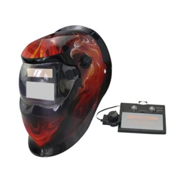 Imagem de WeiLaiKeQi Capacete de soldagem ajustável cabeça de soldagem montada proteção facial grande visão engrenagem soldador máscara capa protetor de soldagem rosto, Style J