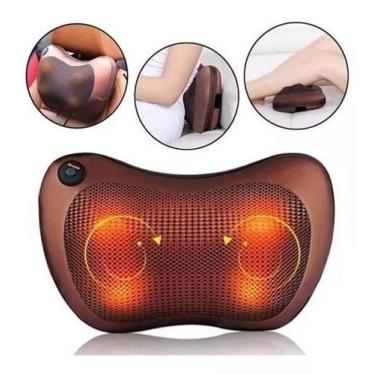 Imagem de Almofada De Massagem Shiatsu Encosto Lombar Pescoço E Pés - Moon'S