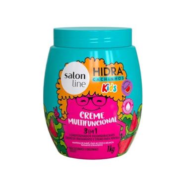 Imagem de Salon Line, Creme Multifuncional 3 em 1, Hidra Cachinho Kids, Vegano - Para Cabelos Cacheados e Crespos, 1Kg