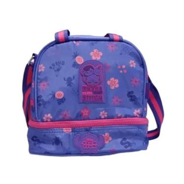 Imagem de Lancheira Termica Escolar Infantil Tsum Tsum Stitch 9" Ts24628 Sortida