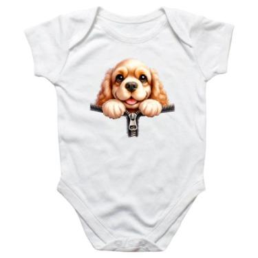 Imagem de Body intantil Cavalier King Charles Spaniel no Ziper - Alearts, M