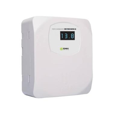 Imagem de Fonte No-Break 5A Ipec para Alarmes e CFTV Alta Performance