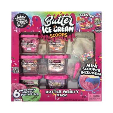 Imagem de Brinquedo Infantil Massinha de Modelar Kit Ice Cream Scoops com Cheiri