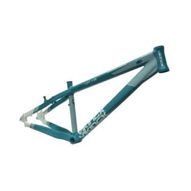 Imagem de Quadro 26 vikingx tuff x-35 dirt freeride aluminio, Azul claro