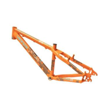 Imagem de Quadro 26 vikingx tuff x-30 dirt freeride aluminio, Laranja