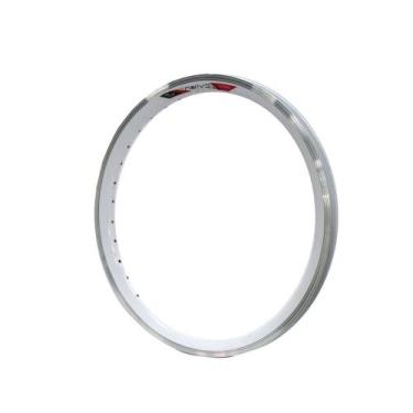 Imagem de Aro alumínio 20 36f v-brake a/v parede dupla aéro branco - Groove Bike