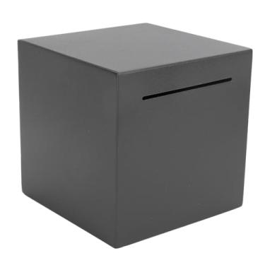 Imagem de Banco de Aço Inoxidável Piggy Banco Resistente a Grande Capacidade Capacidade Simples Caixa de Economia de Dinheiro Bancário para Adultos Estilo de Crianças 1 Armazenamento