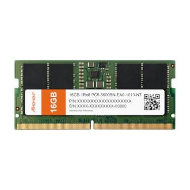 Imagem de MMOMENT DDR5 SODIMM 16 GB 5600 MHz (PC5-44800) Módulo de memória RAM para laptop (CL46, não ECC sem buffer, 1,1 V, 262 pinos)