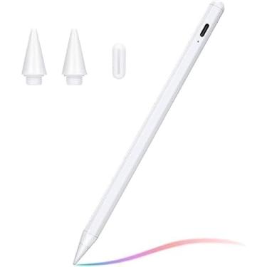 Imagem de Caneta Stylus compatível com Apple iPad (2018-2020), iPad Pencil sem atraso, alta precisão, inclinação, rejeição da palma, para iPad 6th, iPad Mini 5th, iPad Air 3ª geração, iPad Pro (11/12.9