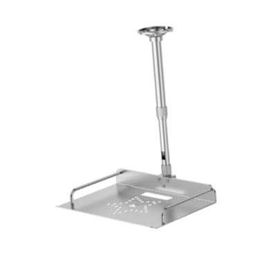Imagem de BaotyJie Montagem de teto com bandeja para câmera do projetor, altura ajustável, liga de alumínio para parede e teto universal para escritório, hotel, Style B