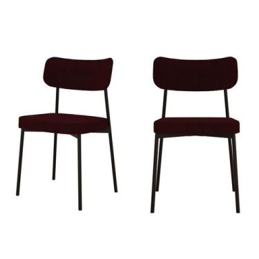 Imagem de Kit com 2 Cadeiras para Sala de Jantar Mona Yescasa