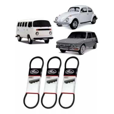 Imagem de CORREIA ALTERNADOR BRASILIA FUSCA 1.3 1.5 1.6 8V AR KOMBI VARIANT 1.6 8V TODOS ANOS