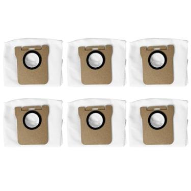 Imagem de HUAYUWA Kit de acessórios para aspirador de pó compatível com Xiao-Mi X20 Max/X20 Pro, peças de reposição para aspirador de pó e limpador de esfregão (6 sacos de coleta de poeira)