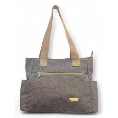 Imagem de Bolsa Feminina Grande de Ombro Pasta Universitaria Notebook Curso Facu