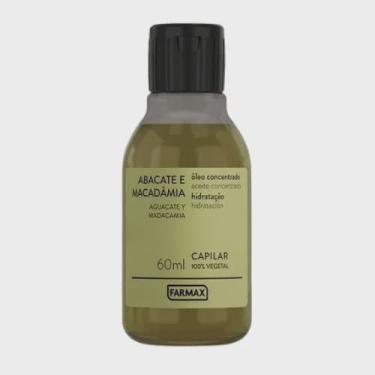 Imagem de Óleo Capilar farmax Abacate e Macadâmia 60ml 100% Vegetal