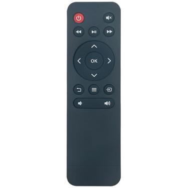 Imagem de STV381A Substituído Controle Remoto Adequado para Vankyo Leisure Mini LCD LED Projetor Portátil Desempenho V630W/V620 Nativo/3/3W PRO/470/D70T/D70Q/430W/D30WT/D30WQ/470 Pro Home Cinema Projetores