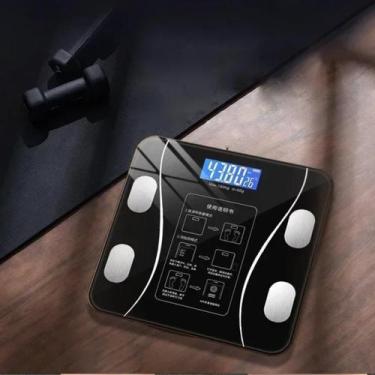 Imagem de Balança Inteligente com Bioimpedância e Conexão Bluetooth  Medidas de 