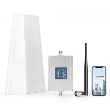 Imagem de Amplificador de celular para casa | Até 3.500 pés quadrados | Amplificador de sinal de celular para todas as operadoras - compatível com Verizon, AT&T, T-Mobile, Sprint e mais | Boost 5G, LTE e 3G
