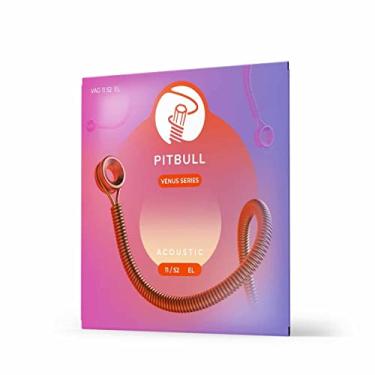 Imagem de Encordoamento de Violão 11-52 80/20 (Tensão Super Leve) PITBULL Série Venus