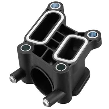 Imagem de BDFHYK Conjunto de carcaça do termostato de refrigeração do motor 902-5902 compatível com INFINITI JX35 QX60, compatível com Nissan Altima Maxima Murano Pathfinder Quest Replace 9025902 1430874 34706