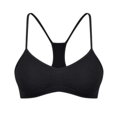 Imagem de Sutiã top nadador sem bojo Trifil - Ref: CE1155, Preto, G