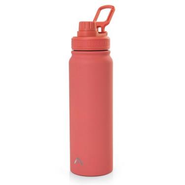 Imagem de Garrafa Termica 800ml Ysla Cor Rosa Aço Inox Alma Genius