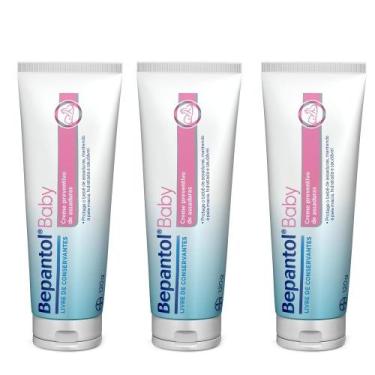 Imagem de Kit com 3 Cremes Pomada de Assadura 120gr Cada - Bepantol