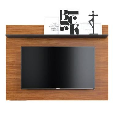 Imagem de Painel para TV até 47 Polegadas Maia Noce e Preto - Colibri Móveis