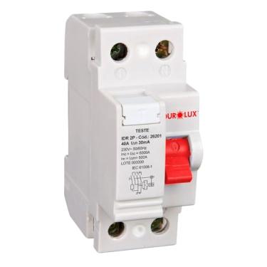 Imagem de Interruptor Diferencial IDR 2P 40A 30mA OUROLUX